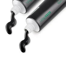 Горячий активированный уголь отбеливающая зубная паста натуральный черный мятный вкус травяной 120 г wyt77