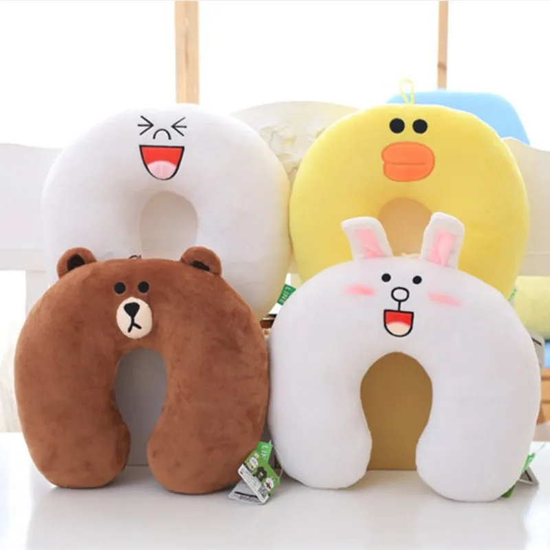 

30*30cm U-shaped pillow in the plane, Neck Pillow, Comfortable U Shaped Pillow for Travel Car Airplane Office
