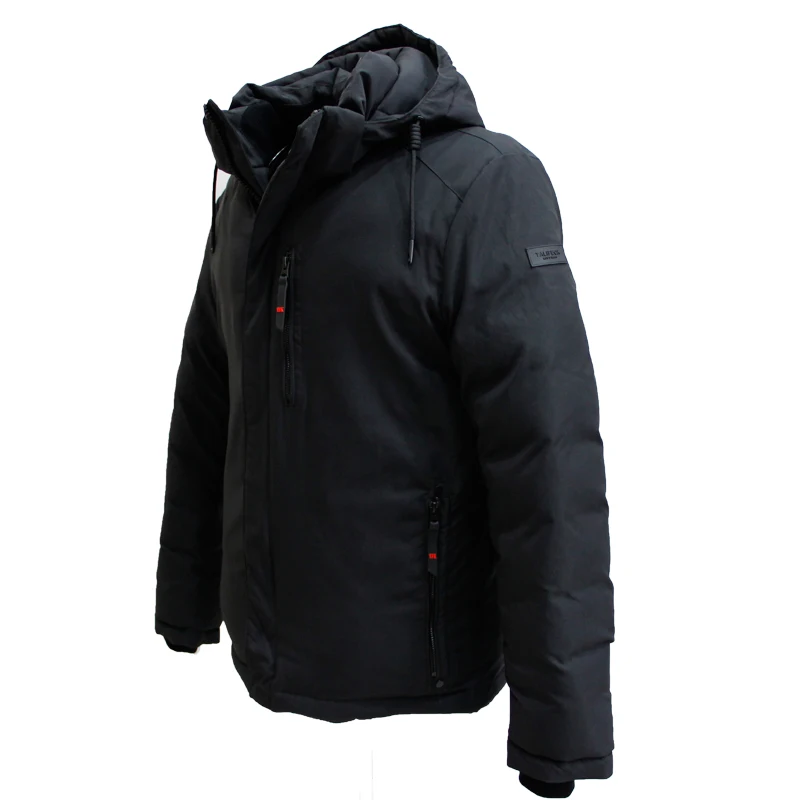 TALIFECK 2018 New Fashion Jacket Winter Smart Casual Men Jacket Outerwear Hat Detachable Mens jackets and Coats Thick