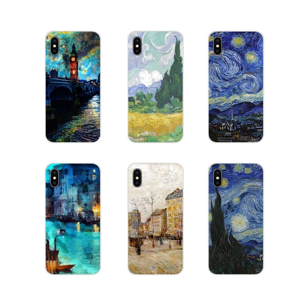 Чехлы для телефонов Huawei G7 G8 P7 P8 P9 P10 P20 P30 Lite Mini Pro P Smart Plus 2017 2018 2019 Винсент Ван Гог