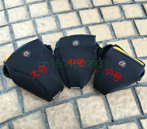네오프렌 카메라 라이너 케이스 커버 파우치 패키지 프로텍터,  A7RII ILCE-7S 7M2 A68 A99 A7R3 A7R2 A6500 A6300 A6000 A5100