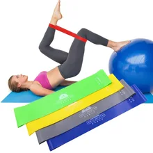 Sport Resistance Yoga Band Elastic Bands for font b Fitness b font Rubber Loops Exercise Pilates