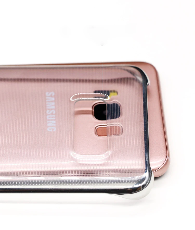 Чехол для телефона samsung Galaxy S8+ S8 Plus G9550 SM-G9 SM-G955 GALAXY S8 Прозрачный жесткий чехол 6 цветов