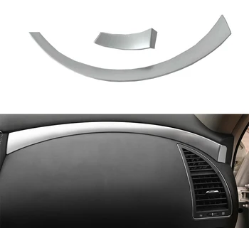 

For Nissan Armada Patrol Royale Nismo Infiniti QX56 QX80 Y62 2016 2017 2018 ABS Front Center Console Cover Trim Car Styling