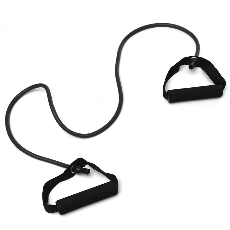 120cm Elastic Resistance Bands Yoga Pull Rope Fitness Workout Sports Bands Yoga Rubber Tensile Pull Rope Expander