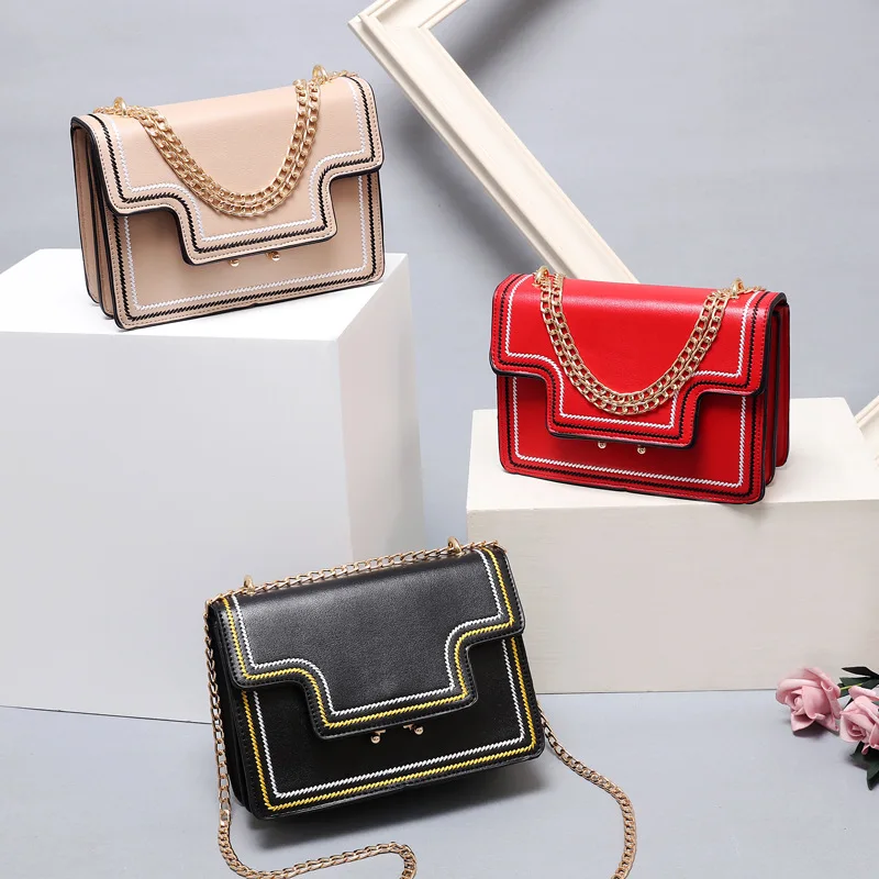 حقيبة يد فاخرة النساء حقيبة مصمم العلامة التجارية مستحضرات تجميل سلسلة Crossbody حقائب للنساء 2019 جديد أزياء حقائب كتف الأعلى مقبض حقيبة حقيبة يد فاخرة النساء حقيبة مصمم العلامة التجارية مستحضرات تجميل سلسلة Crossbody حقائب للنساء 2019 جديد أزياء حقائب كتف الأعلى مقبض حقيبة