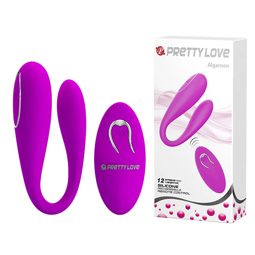 Силиконовые Беспроводные секс игрушки с дистанционным управлением Pretty Love 12
