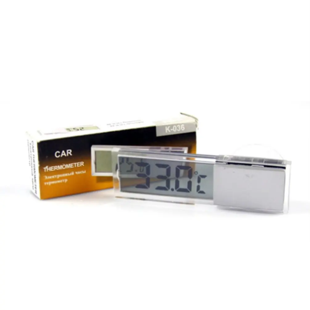 Sucker Design LCD Vehicle-mounted Car Digital Thermometer Celsius Fahrenheit External Sensor Electronic Tester Sucker Design LCD Vehicle-mounted Car Digital Thermometer Celsius Fahrenheit External Sensor Electronic Tester