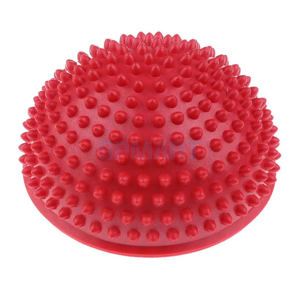Hedgehog Style Balance Pod - Inflated Stability Wobble Cushion - Exercise Fitness Core Balance Disc for Kids Adult Outdoor Toys