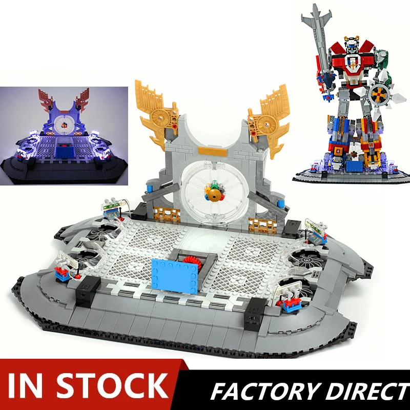 

New MOC The Throne Of Voltronly Robot King Compatible 16057 21311 With Led Light Building Blocks Bricks Assembled DIY Toys