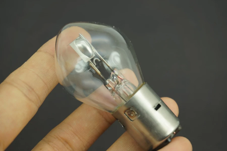 BA20D S2 12V 35/35W Motorcycle Headlight Lamp Light Halogen Bulb Clear