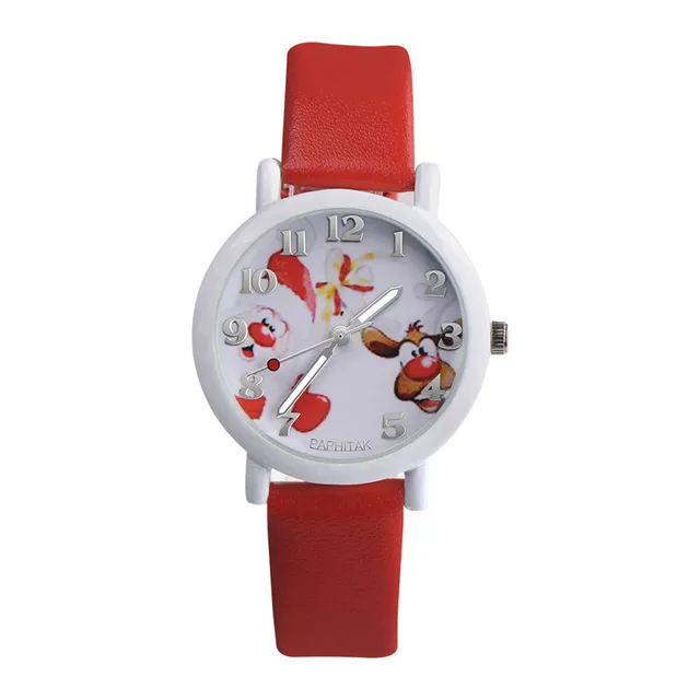 2018 Fashion Christmas Elderly Pattern Leather Band Analog Quartz Vogue Watches 2018 Fashion Christmas Elderly Pattern Leather Band Analog Quartz Vogue Watches