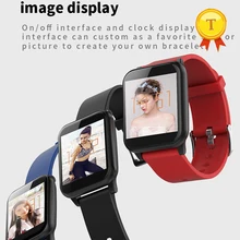 1,3 дюймовый большой экран водонепроницаемый спортивный умный браслет Поддержка здорового SmartBand кровяное давление пульсометр браслет для iphone