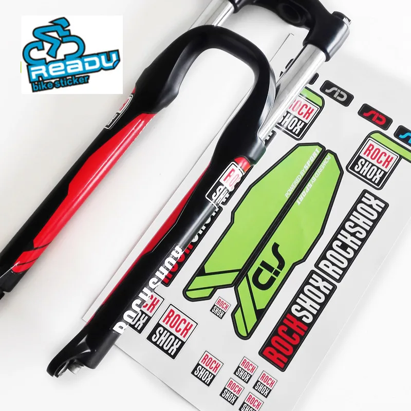 Rockshox SID наклейки на вилке для горного велосипеда MTB вилка с подвеской передняя 26 27