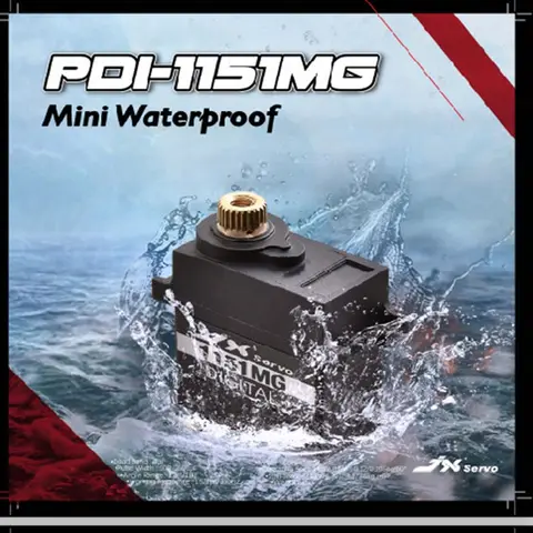 PDI 1151MG JX Waterproof servo 15g 36KG Metal Gear digital coreless 180 TRX4 WPL RC Car B24 C24 Glider Remo hobby Smax wltoys title=