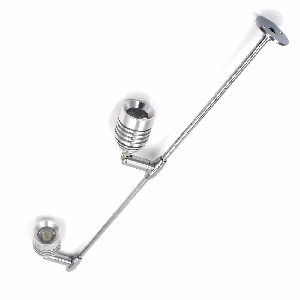 

One combo 4PCS LED spot Light AC85V-240V adapter 12V ouput 2W Spotlight rotatable Store Showcase Exhibition commercial lighting