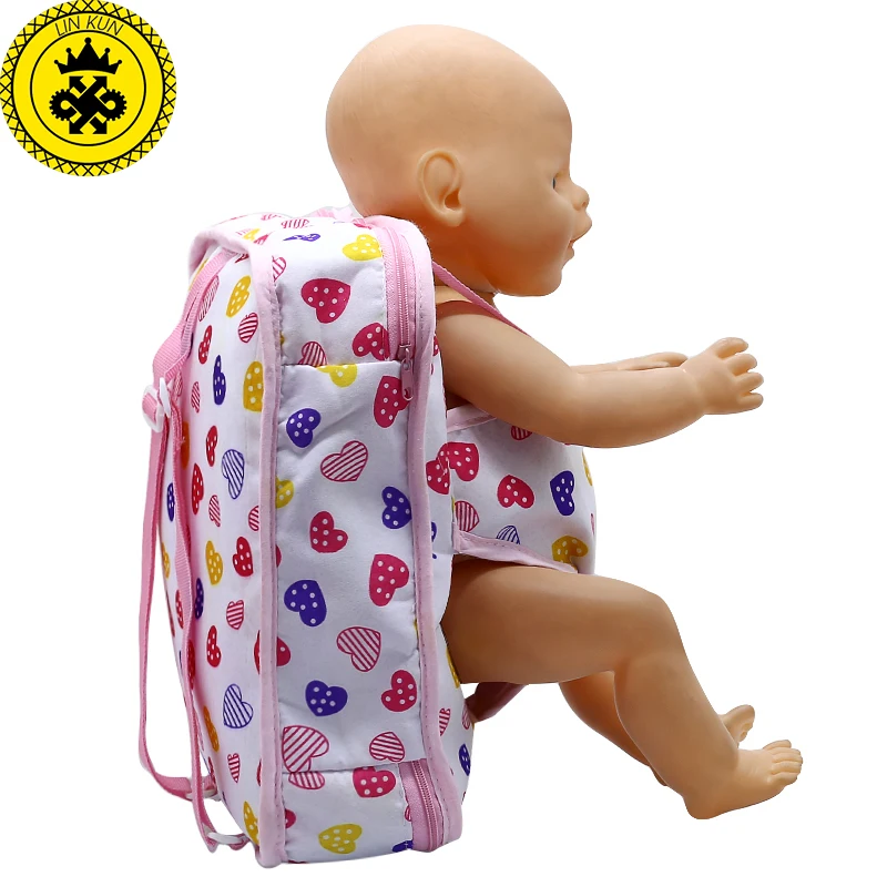 

Doll Accessories Outgoing Packets Outdoor Carrying Doll Backpack Suitable for Carrying 43cm Baby Doll B-1