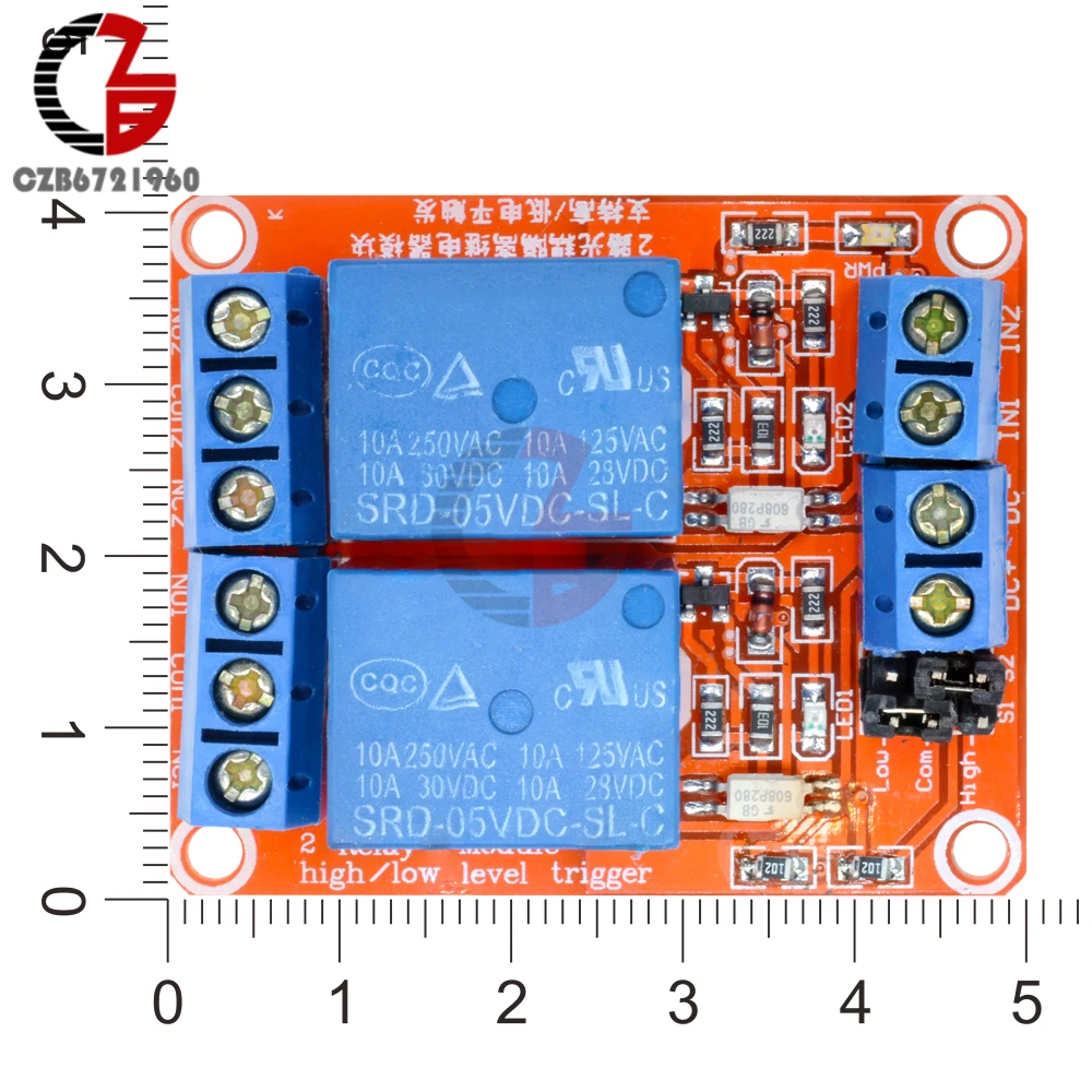 5 в 9 в 12 В 24 В 2 канала релейный модуль с оптроном изоляции поддерживает высокий низкий уровень триггера для Arduino