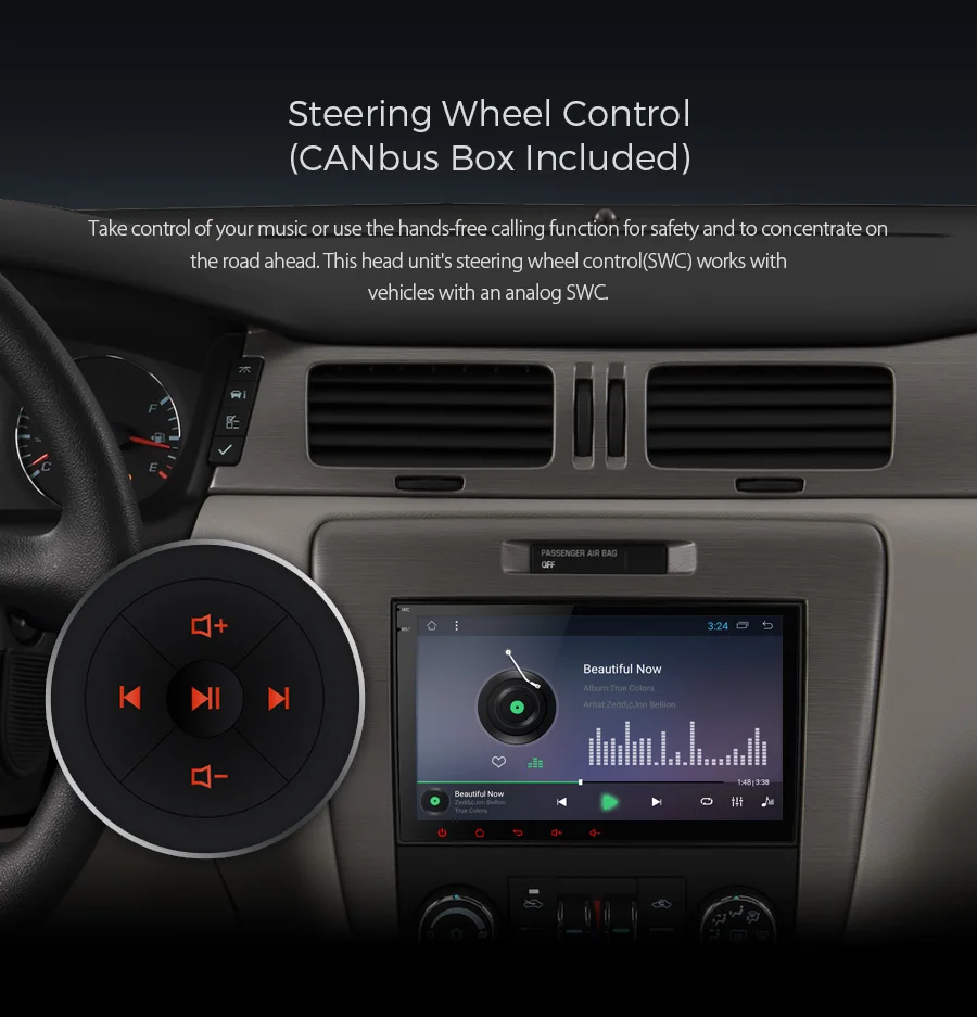 Excellent 8" Android 8.1 Oreo OS Car Multimedia GPS Radio for Buick Enclave 2008 2009 2010 2011 2012 with Split Screen Function Support 16