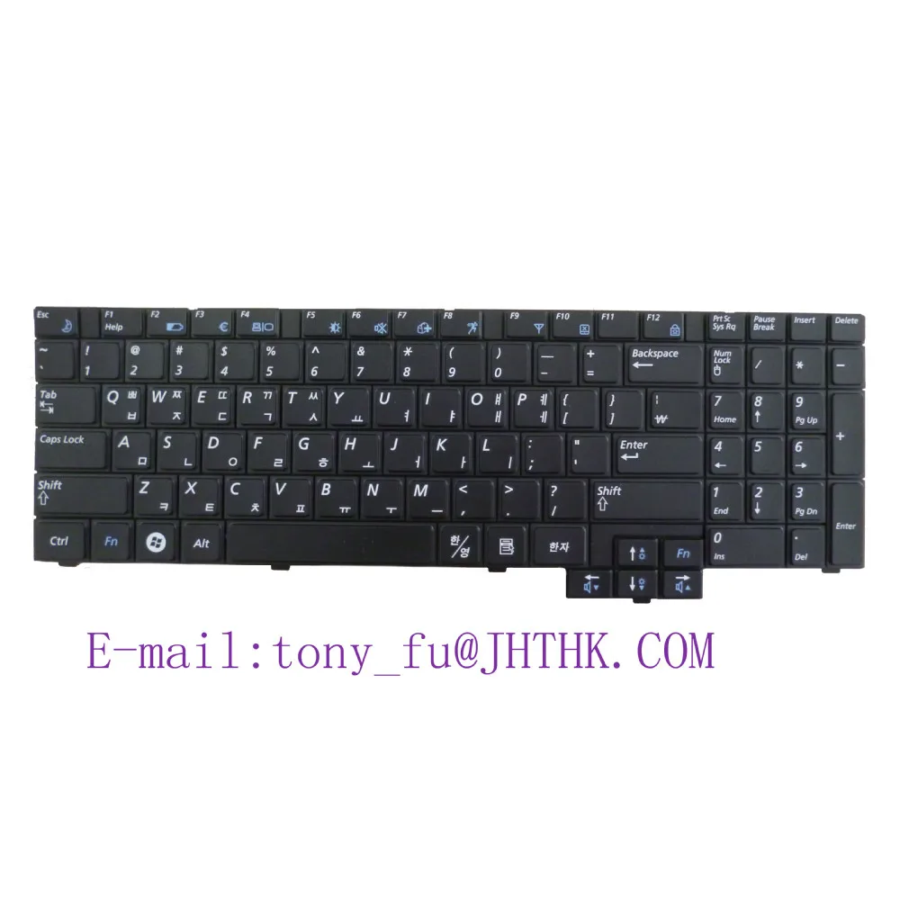 Подлинная новый для Samsung NP R528 R530 R540 R523 R525 r538 R620 корейский (КР) клавиатуры Черный