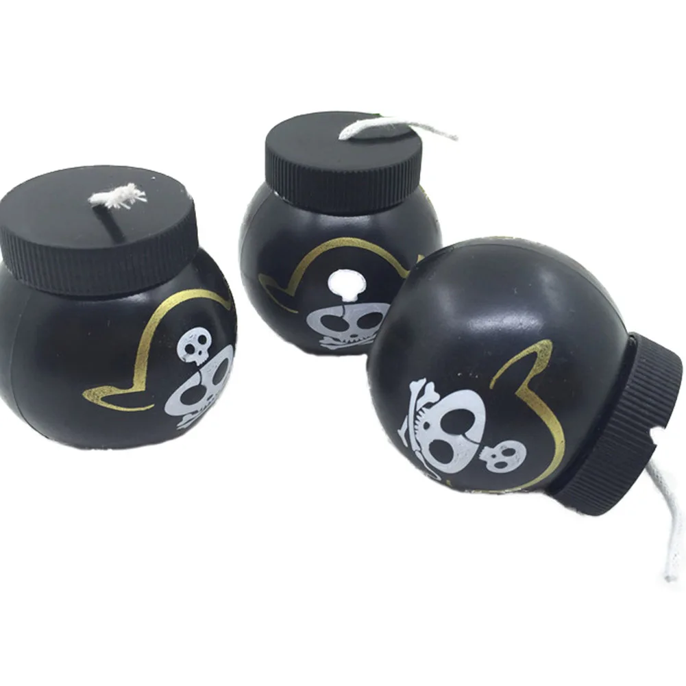 

Simulation Hand Grenade Pirate Bombs Nose Mud Funny Tricky Toy Cos Performance Props Child Military Model Toy