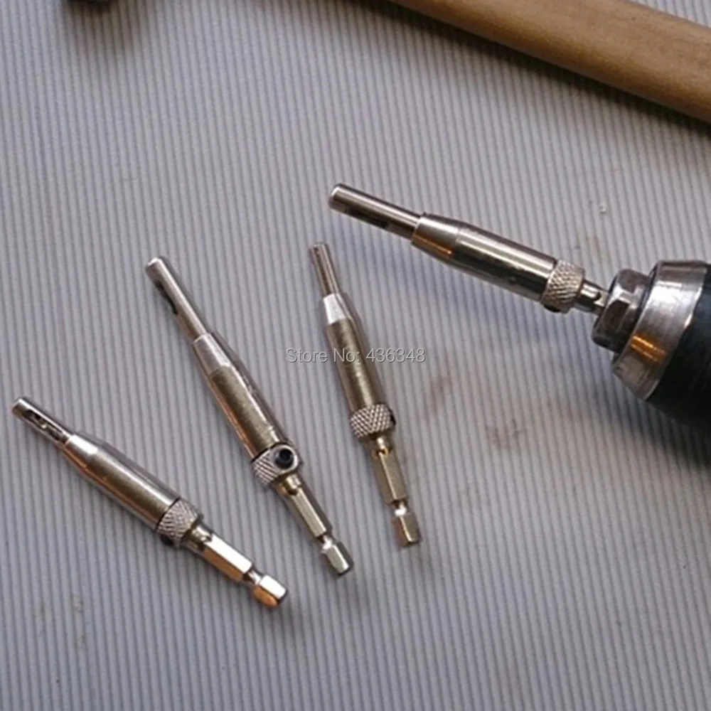 DOOR LOCK  HINGE DRILL BITS SELF CENTERING Fits makita dewalt bosch impact