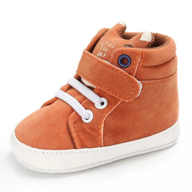 Новинка; обувь для малышей; обувь для От 0 до 1 года мальчиков; 8 цветов; дышащие удобные кроссовки для маленьких девочек; обувь для малышей; T102801 - Цвет: Оранжевый