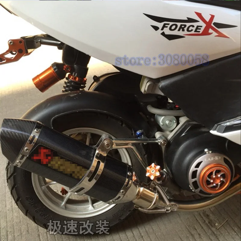 For yamaha 100 GY6 EXHAUST GY6 125 150CC scooter For yamaha 100 GY6 Scooter exhaust muffle