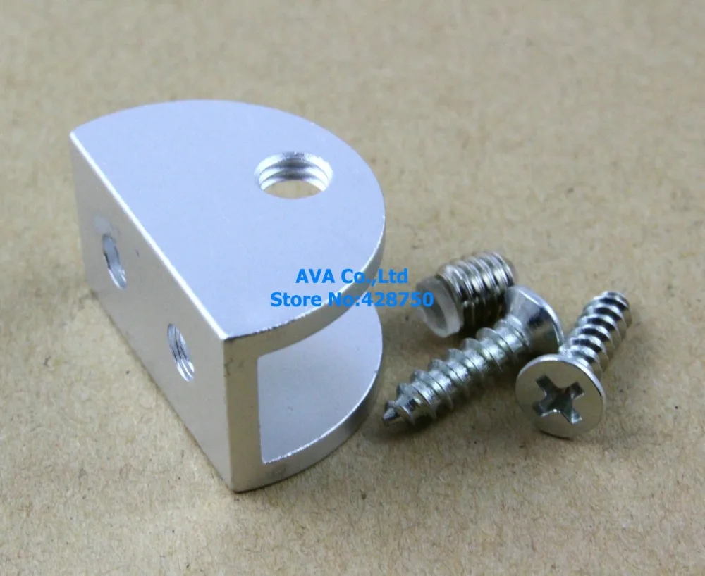 12 Pieces Glass Shelf Clamp Clip Bracket Shelf Support For 8 10mm Glass