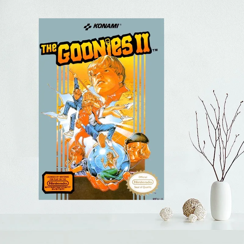 

Hot Sale Custom The Goonies Canvas Poster Home Decor Poster Print creative mural art More Size Best Gift