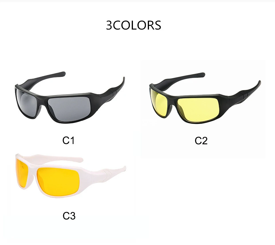 Drivers driving night vision glasses day and night sunglasses outdoor sports cycling men sunglasses pilot glasse (2)