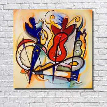

2016 Cuadros Wall Art Art Cheap Canvas Picture 100% Hand Painted Abstract Landscape Oil Painting On Living Room Decor No Framed