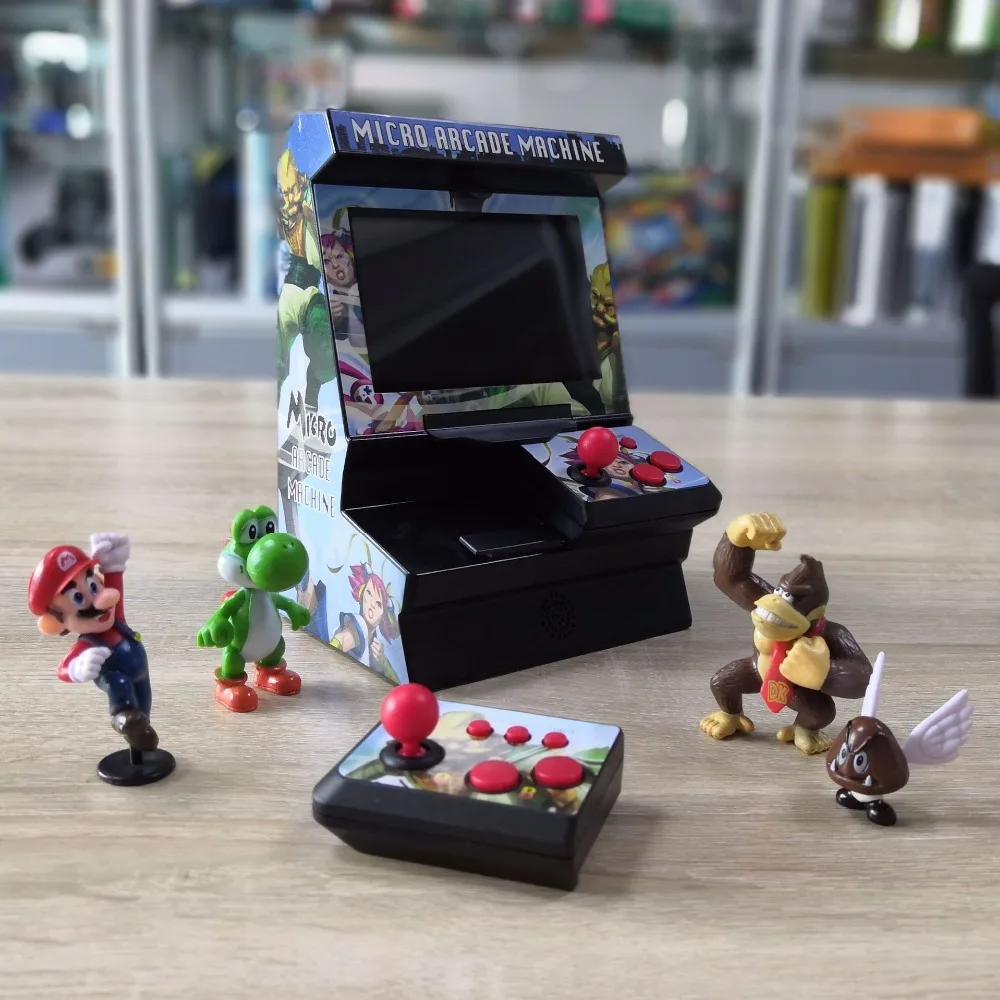  Mini Double Hand-held Gaming Console 183 in 1 Games Device Retro Style Mini Classic Arcade Machine 