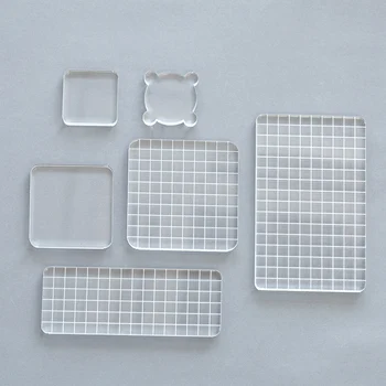 

Fromthenon transparent silicone stamp handle Notebook Scrapbook stamp seal diy Tool office and school supplies stationery store
