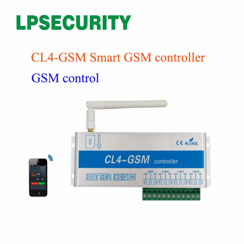 

GSM Receiver & Switch for gate openers 4 relays output GSM Garage Gate CL4-GSM GSM Switch SMS controller