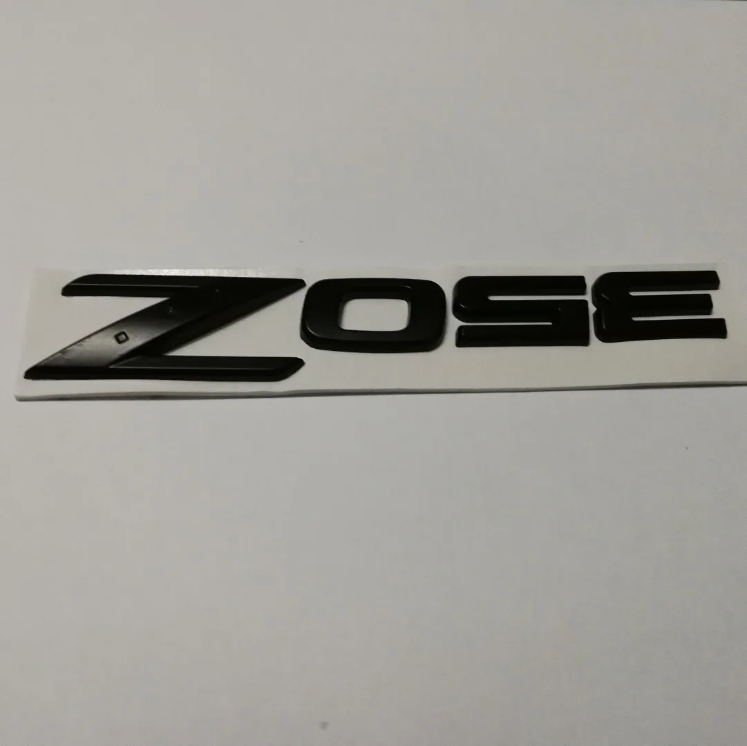 JX-LCLYL Metal 350Z Car Body Rear Trunk Emblem Badge Sticker Decal for Nissan Black