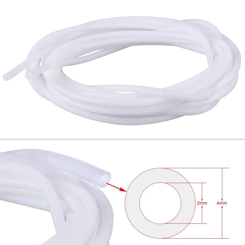 1 м PTFE трубные соединители для труб 3D принтеры части j головки Hotend V5 V6 75 мм 3 0 нити
