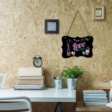 ZHUTING компания декоративная деревянная подвесная доска для сообщений доска для доски Доска для доски объявлений