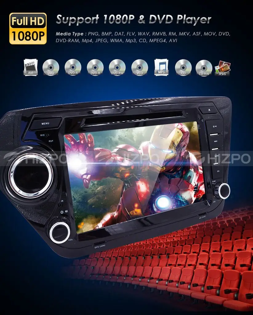 7 &quot2 Din автомобильный радиоприемник лента Регистраторы dvd для Kia Rio 3 4 K2 2011 2012 2013 2015