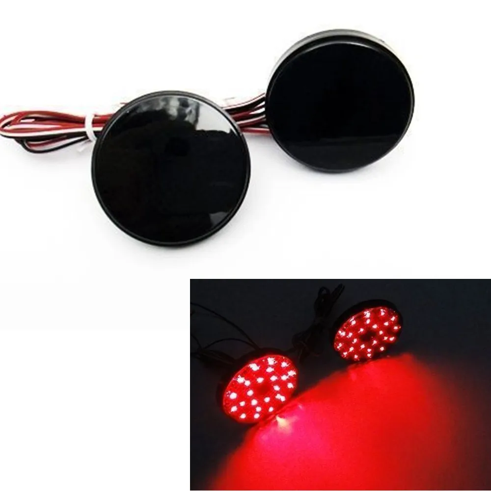 

Black/Red Smoked LED Bumper Reflector Tail Brake Light For Toyota Highlander 2008-2010 Sequoia 2008-2014 ZRR70/ Voxy Noah