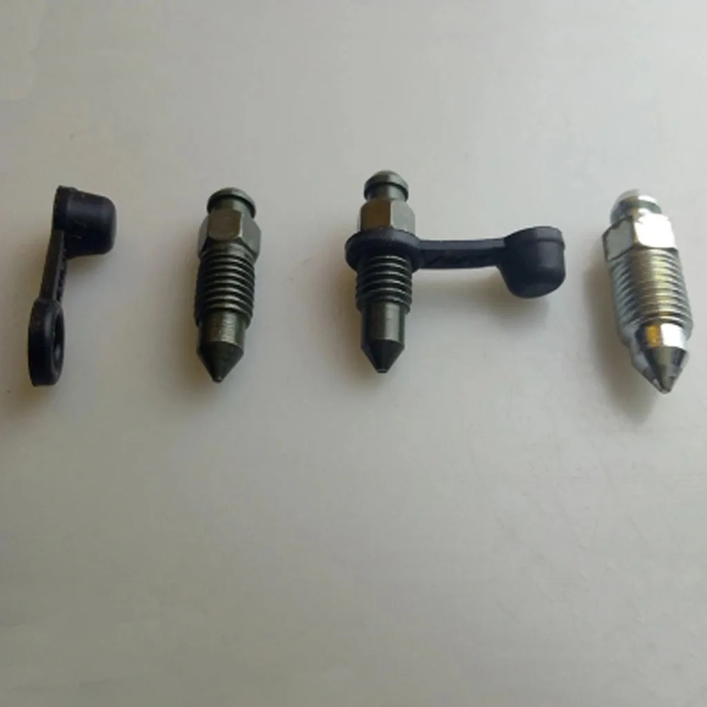 

4 pce for Universal Banjo Bolt Bleed Nipple Screw Brake Caliper Bleed Screw / Nipple For Motorcycle Brake pump