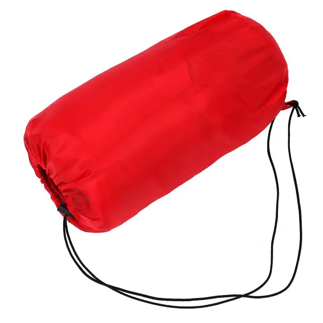 Outdoor Waterproof Travel Envelope Sleeping Bag Camping Hiking Outdoor Waterproof Travel Envelope Sleeping Bag Camping Hiking Carrying Case Red