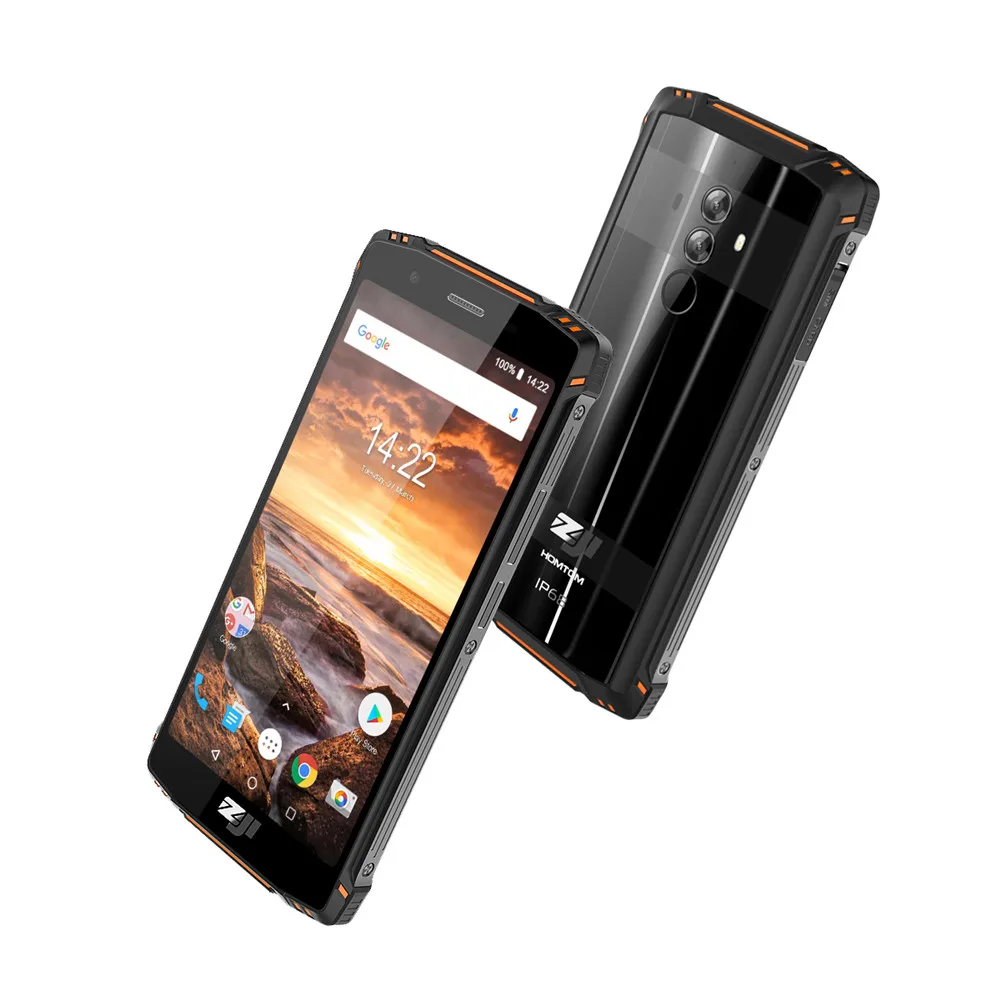  HOMTOM ZJI ZOJI Z9 Helio P23 IP68 Waterproof 4G LTE Smartphone Octa Core 5.7 inch 6GB RAM 64GB ROM 