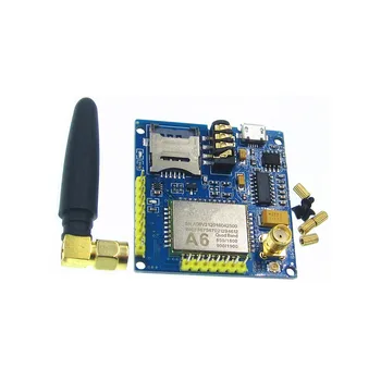 

A6 GPRS Pro Serial GPRS GSM Module Core DIY Developemnt Board TTL RS232 With Antenna GPRS Wireless Module Data Replace SIM900