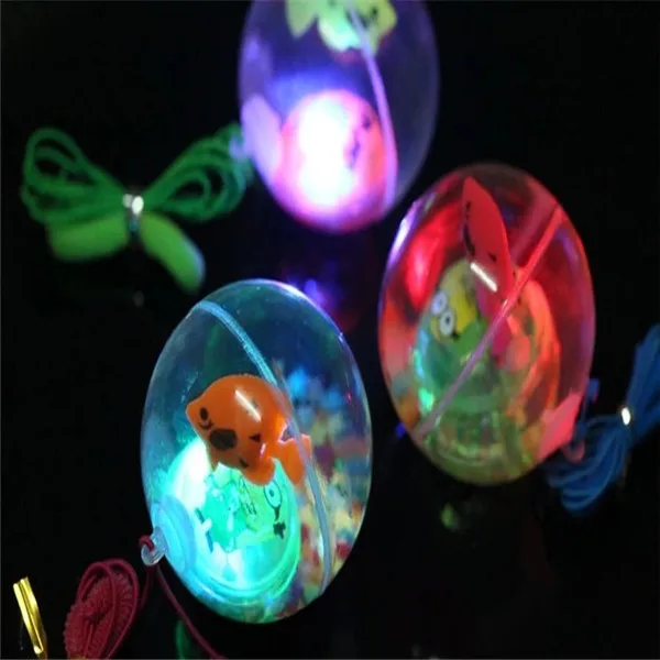 Светящиеся игрушки пояс утка Светящийся Кристалл Эластичный шар вспышка красочный светильник детские игрушки для детей игрушка лучший подарок