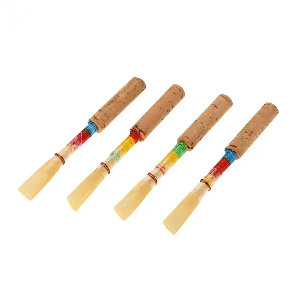 4Pcs Oboe Reeds Oboe Repair Reed Woodwind Instrument Replacement Parts
