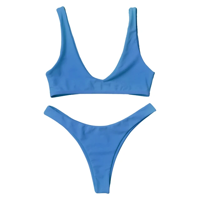 Aliexpress.com : Buy LANGSTAR Bikini Swimwear Women High Cut Swimsuit ...