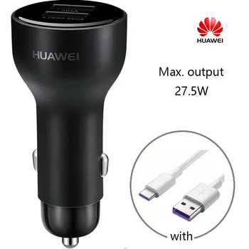 

Huawei Car Charger Original Supercharge 5A Type C Type-C Cable Fast Super Charging P10 Plus P20 Mate 9 10 20 Pro X Honor 10 V10