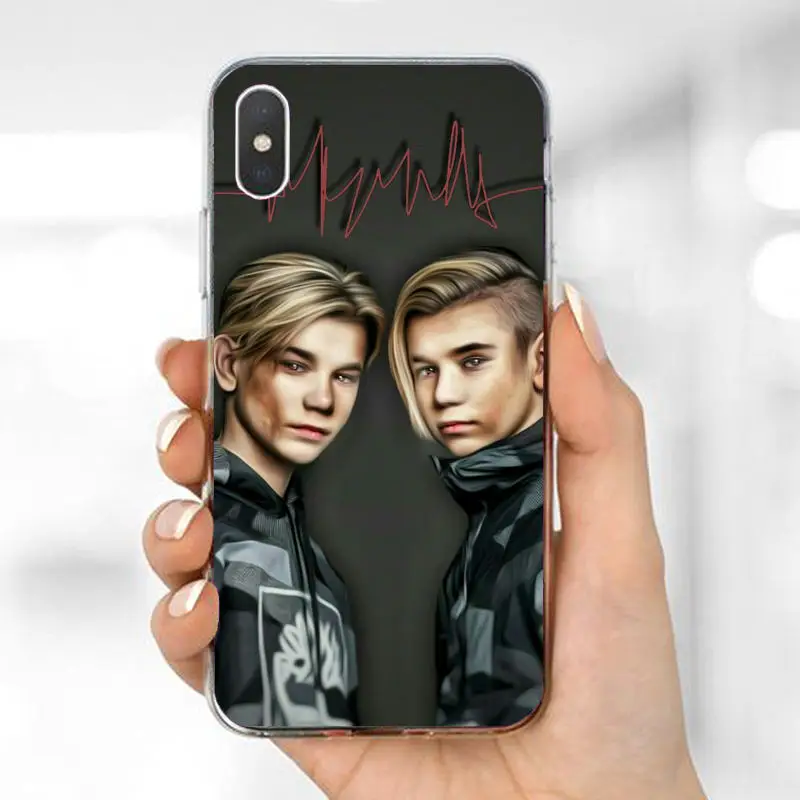 NEW Marcus& Martinus soft silicone TPU Phone Case For iphone X XS Max XR 5 5S SE 6 6SPlus 7 7Plus 8 8Plus 11Pro MAX Soft Case - Цвет: TPU