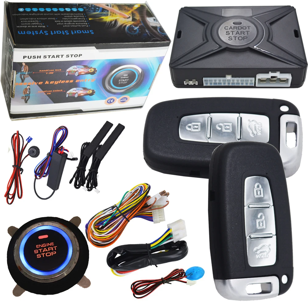 smart car alarm with auto central lock featurewith shock sensor alarm
